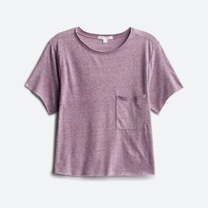 Light Purple Cropped Tee